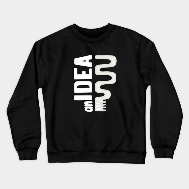 idea Crewneck Sweatshirt by Jlissenok